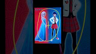 Фото Elsa Frozen Transformed Into Kagami Tsurugi Miraculous Ladybug #miraculous #transformation #glowup