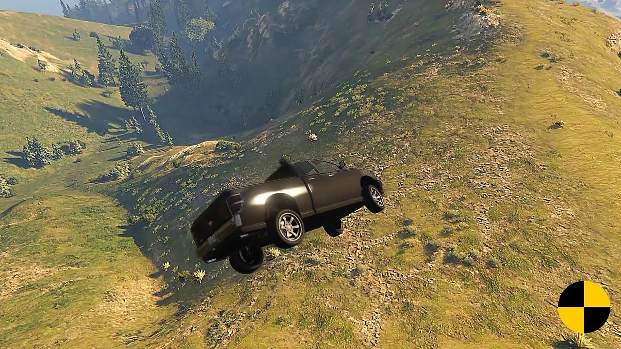 GTA 5 Real Car Crash Test V.I 21 - YouTube