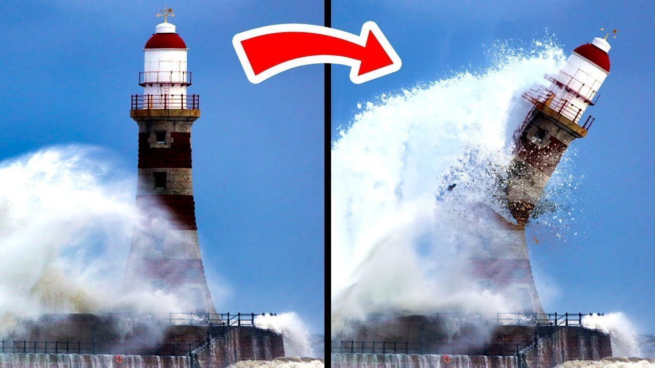 Faróis Extremos Vs Ondas Gigantes