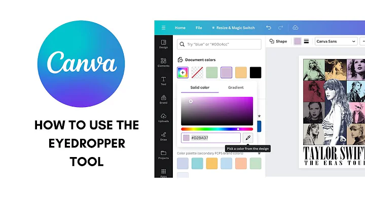 How to Use Color Picker in Canva   Presentation