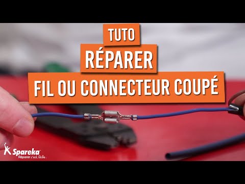 Comment réparer un fil ou un connecteur électrique