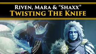 Destiny 2 Lore - Mara doesn't trust Riven, especially after she did this... (Ft Ebontis)