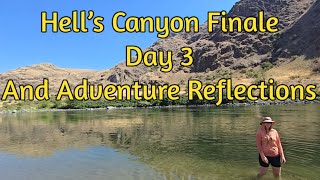 Day 3: Swimming Rapids & Looking Back | Hell’s Canyon Rafting Recap