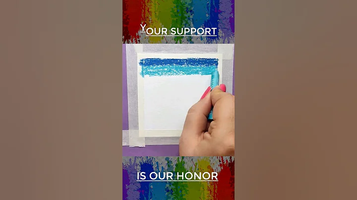 Witness The Most Stunning View Of Coconut Trees You'll Ever See || pastel painting || #art #easy