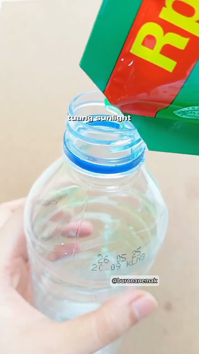 TRIK NGEPEL LANTAI HANYA PAKAI BAHAN DAPUR 🤩 #ngepel #trikngepel #buronanemak