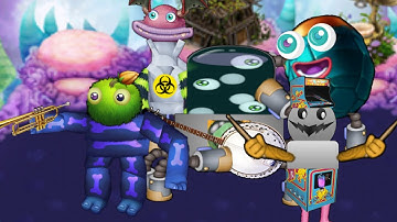 Quad-Element Ethereals for Ethereal Island