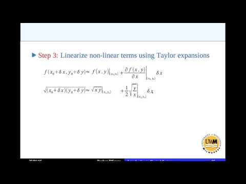 Linearizaion - Abstract Example