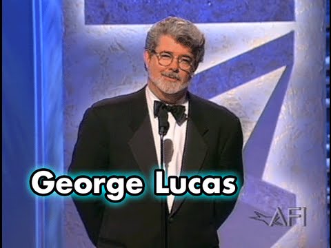 George Lucas Salutes Harrison Ford at the AFI Life...