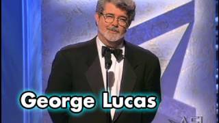 George Lucas Salutes Harrison Ford at the AFI Life Achievement Award