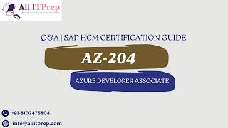 AZ-204 Sample Question & Answer | Azure Developer Associate Overview