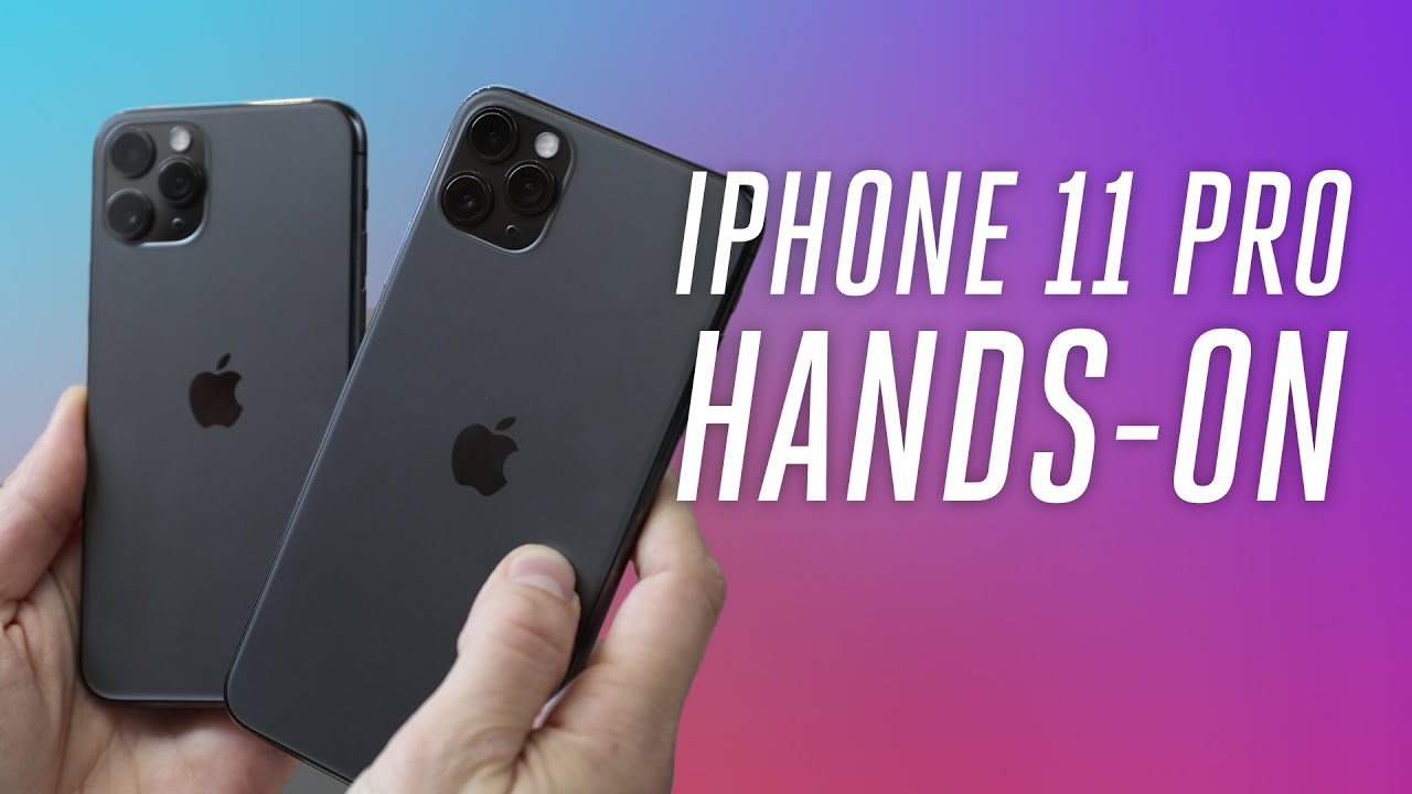 Hands on with Apple's iPhone 11 Pro and iPhone 11 Pro Max