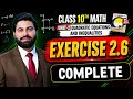 Class 10th Math New Book Ch 2 Exercise 2.6 Complete-10th Maths E.X 2.6 Complete-Subject of Formula