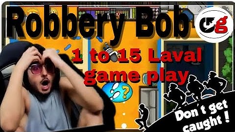 Robbery Bob game _ Gameplay Walkthrough Part 1 - Chapter 1: Suburbs (iOS, Android) (2020 update )
