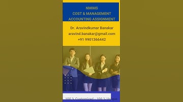 NMIMS Solved Assignments I NMIMS Assignments Solutions I NMIMS MBA Assignments I NMIMS Assignments