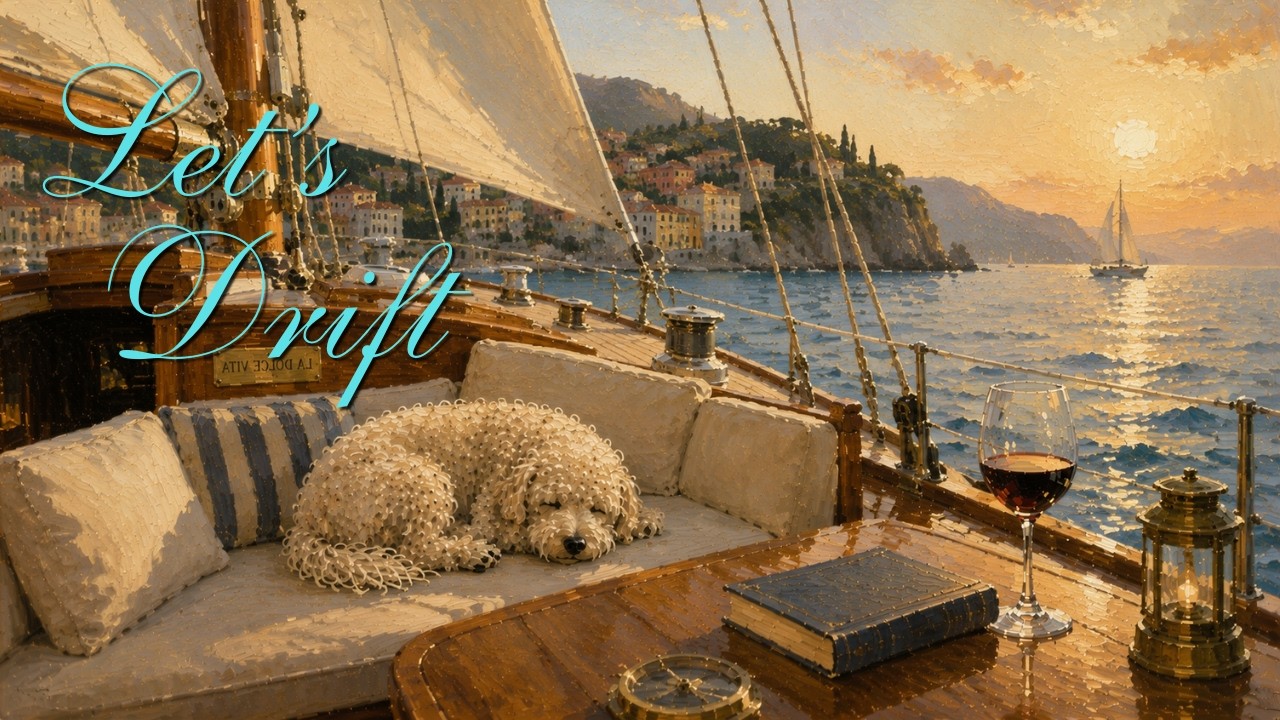 Let's Drift | Luxury Sailing Yacht Ambience with Vintage Jazz