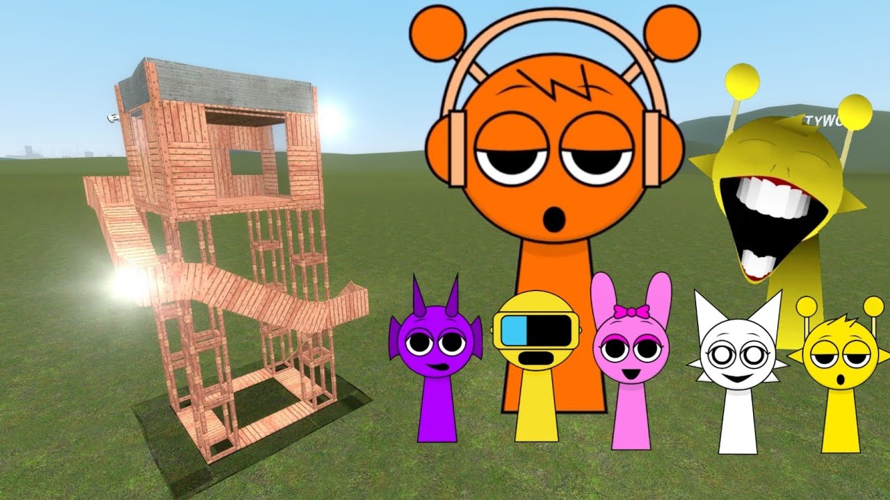 Incredibox Sprunki Vs Towers In Garry's Mod