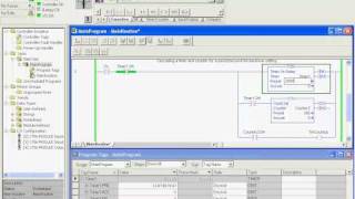 06. Counters, Timers and Reversing on CompactLogix - PLC Training on Allen-Bradley Rockwell screenshot 4