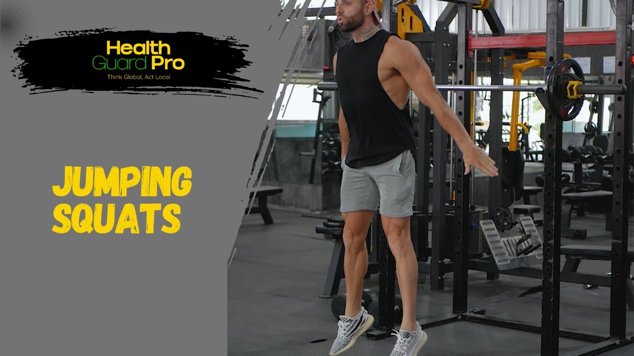 Legs and Glutes Exercise: Jumping Squats - YouTube