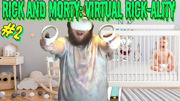 Playing Troy To Avoid Parenting | Rick And Morty: Virtual Rick-ality - Part 2 (Finale)