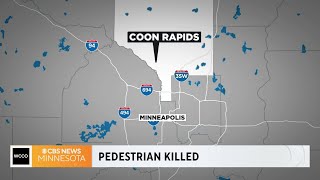 Pedestrian struck, killed by motorist in Coon Rapids