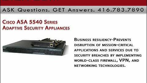 Cisco ASA 5540 Series Adaptive Security Appliances Digitcom.ca Business Phone Systems