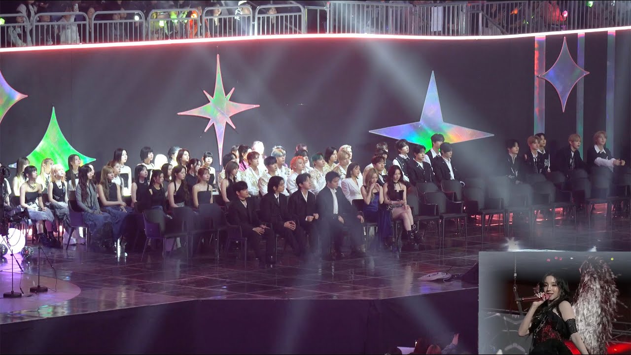 우기 YUQI stage reaction [aespa DAY6 NCT WISH FIFTY FIFTY CLASS:y JO1 NOWADAYS 송가인 이찬원]