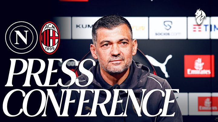 Conceição ahead of the trip to Napoli | Press Conference