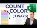 How to Count Colored Cells in Excel (Three Ways!)