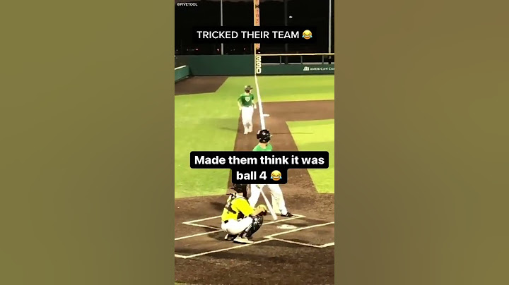 That’s one way to steal home 😂😂