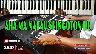 Karaoke AHA MA NA TAU SI INGOTON HU ||Live Keyboard Player Karaoke