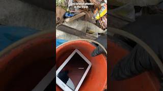 found phone in the trash #smartphone #tech #repair #technology #automobile #youtubeshorts #shorts