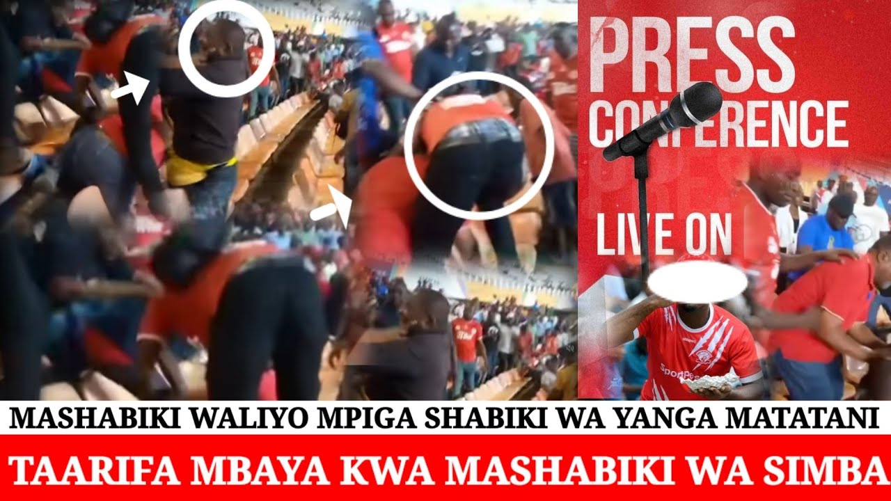 MUDA HUU SIMBA WATOA TAMKO MASHABIKI WA SIMBA WALIYO MPIGA SHABIKI WA ...
