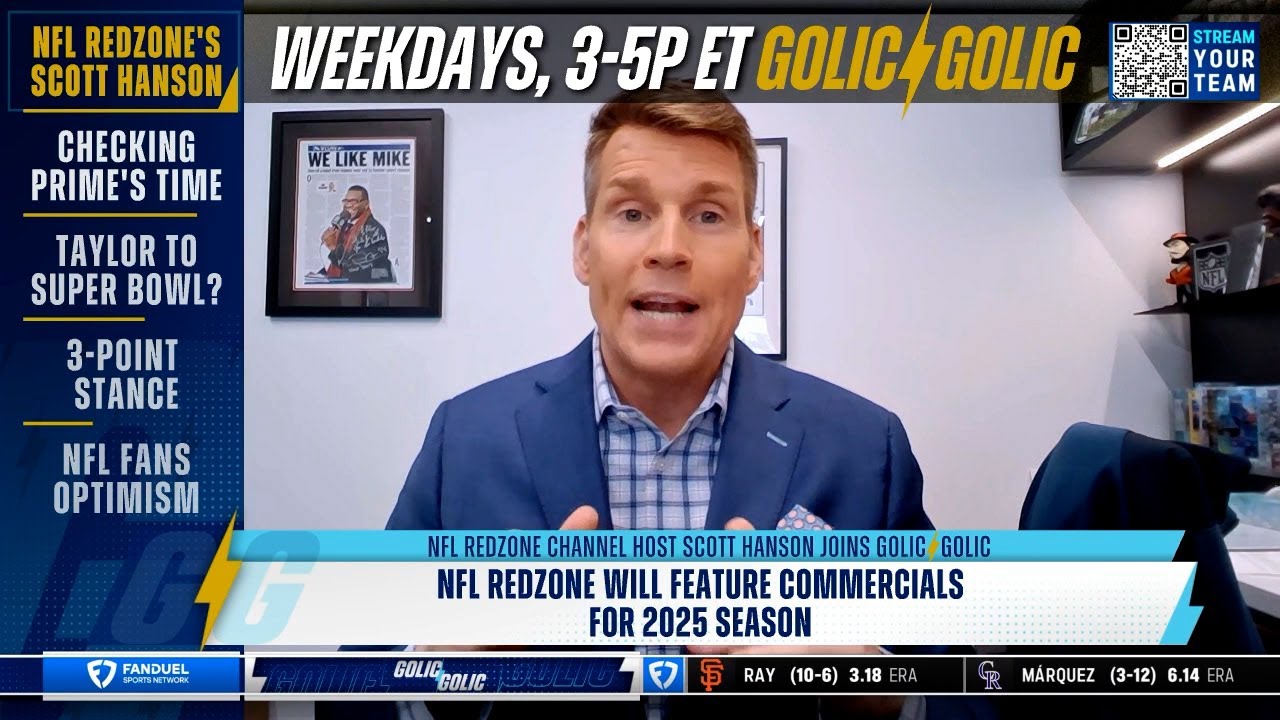 Why Scott Hanson NEVER Takes a Bathroom Break During NFL RedZone