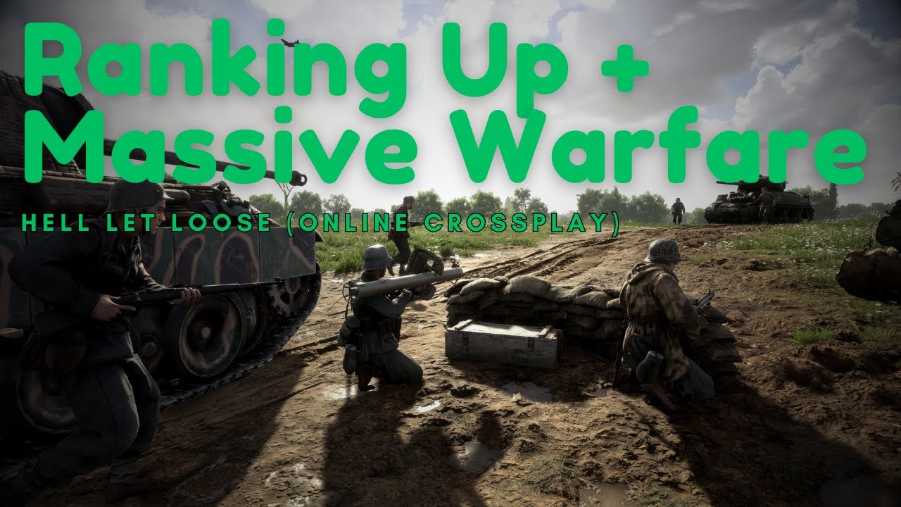 Hell let loose massive realist ww2 mayhem online crossplay youtube