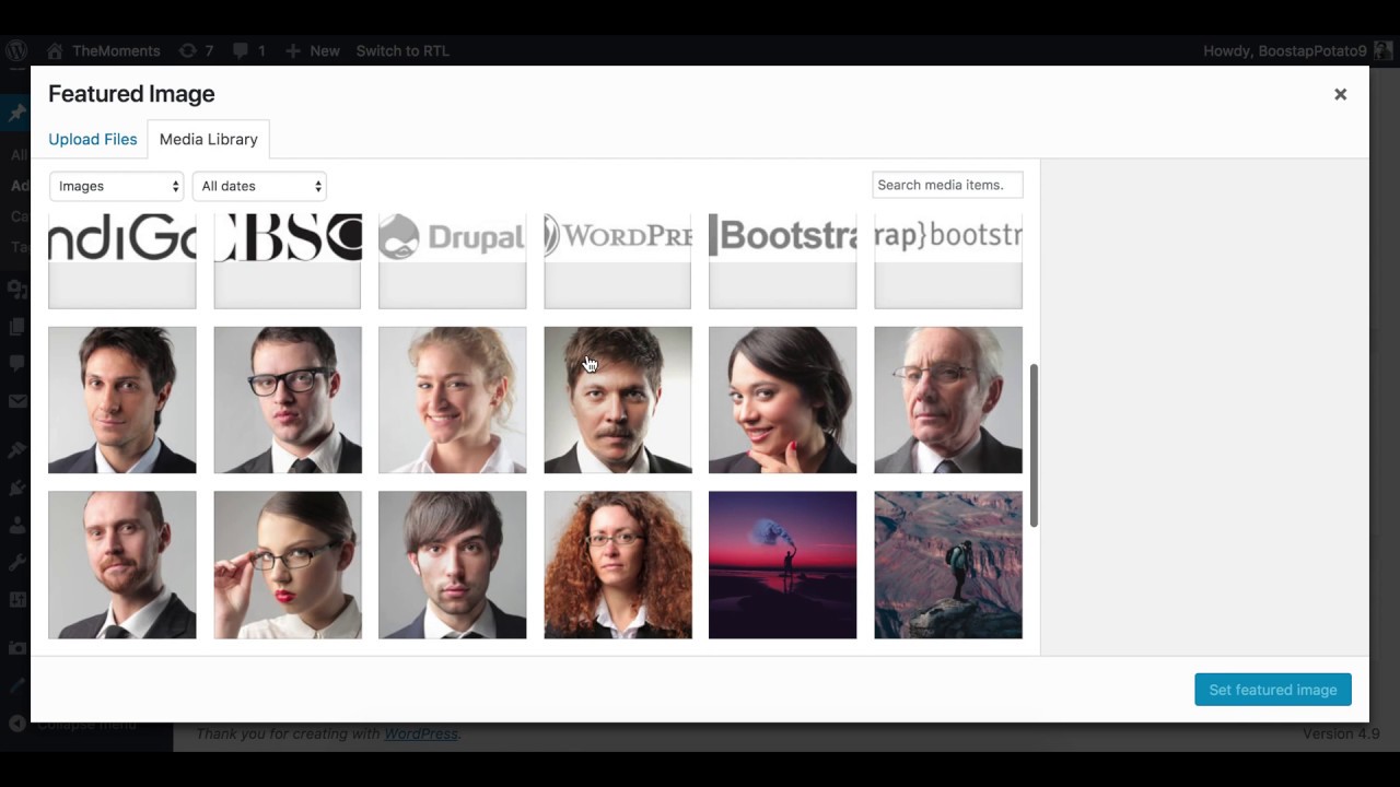 How to create Testimonials, Crew Members & Clients Section in TheMoments WordPress Theme