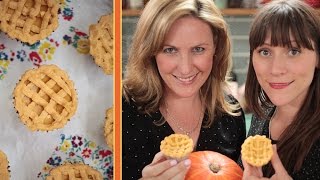 Pumpkin Pie Cheesecake Cupcakes! FoodTube & MyCupcakeAddiction