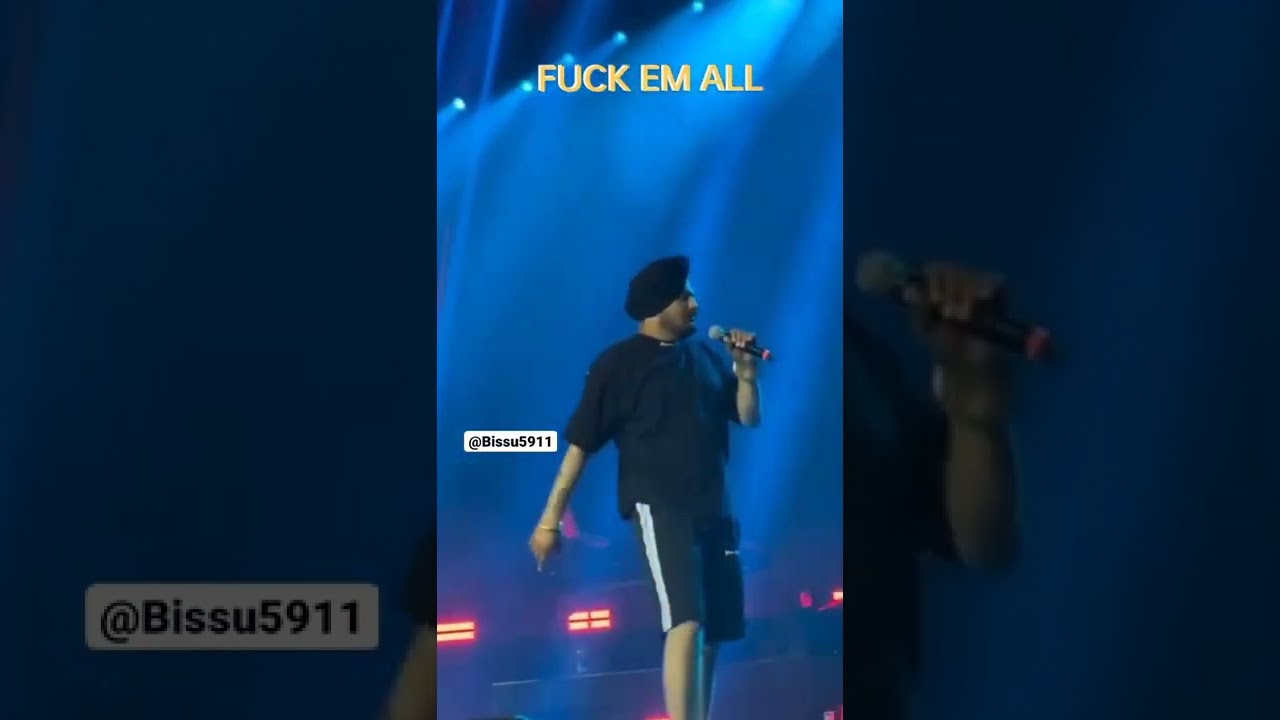 Fuck Em All Sidhu Moosewala Dubai Live Show | sidhu moose wala live show