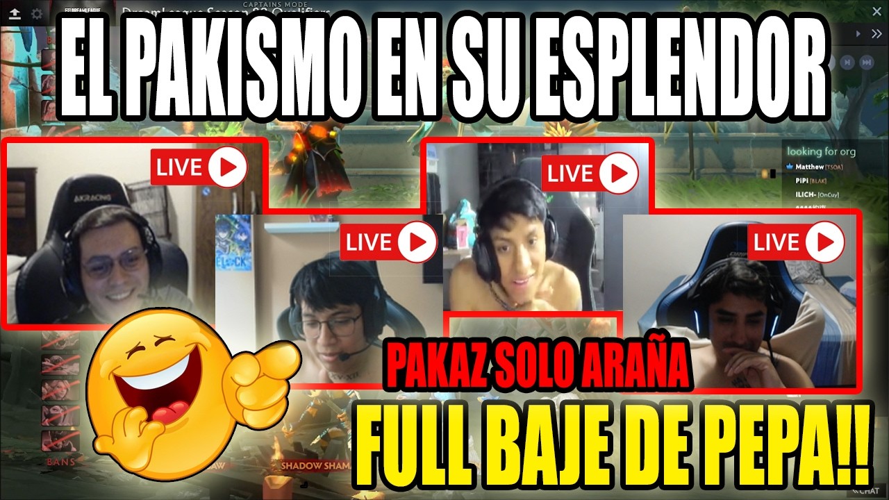 🔥FULL BAJE DE PEPA!! EL GOTTO, PAKAZS, PARKER Y SACRED JUNTOS EN RANKED | FULL RISAS🔥