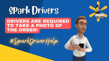 Walmart delivery - Drivers are required to take photo of order! #SparkDriver #SparkDriverHelp