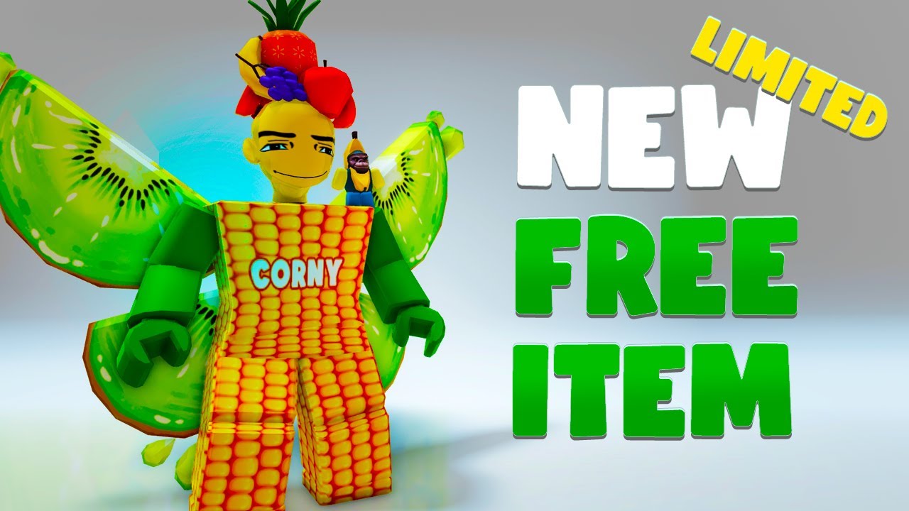 OMG! 3 NEW FREE ROBLOX ITEMS 😱🌽 