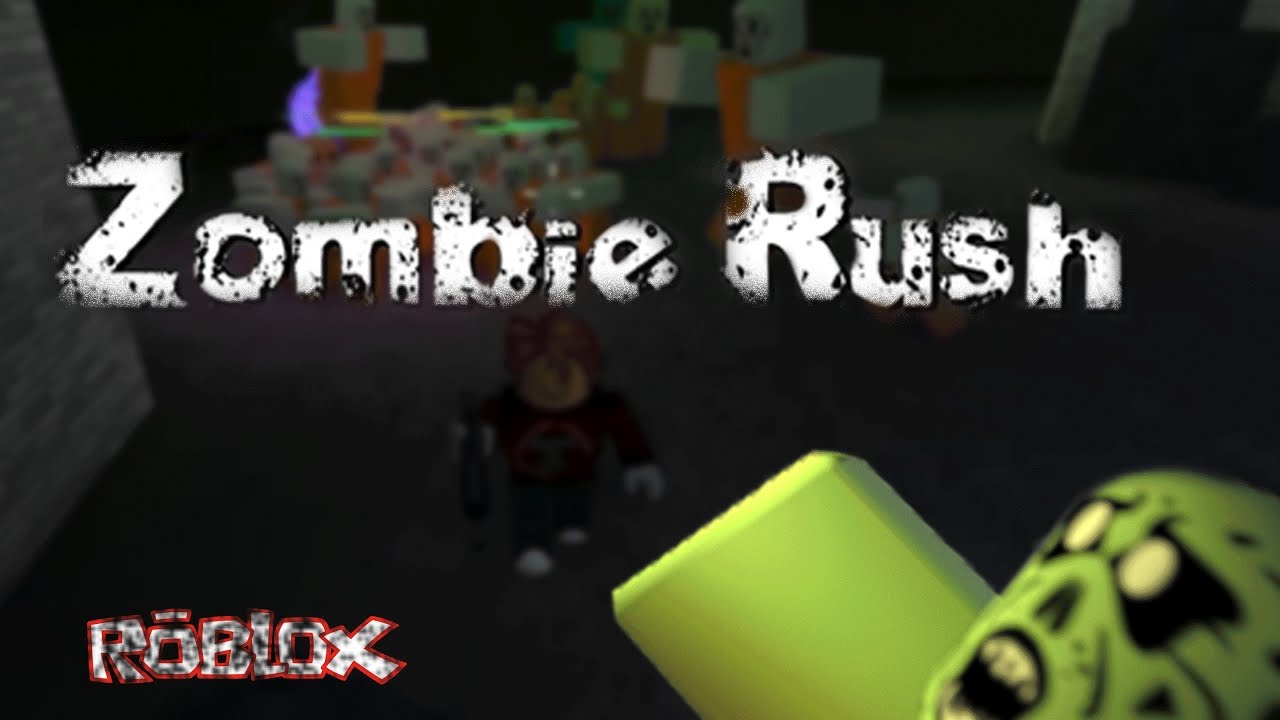 Killing Zombies Roblox Zombie Rush Youtube