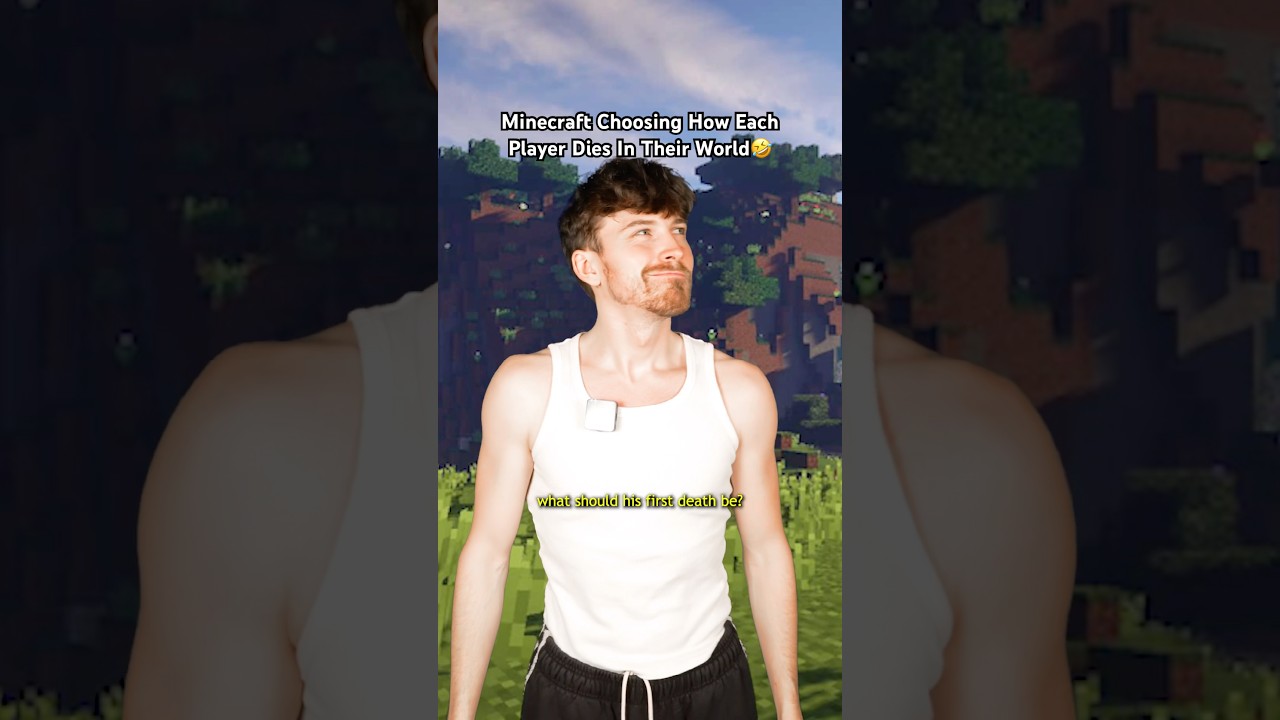 Minecraft Choosing How Each Player Dies In Their World🤣