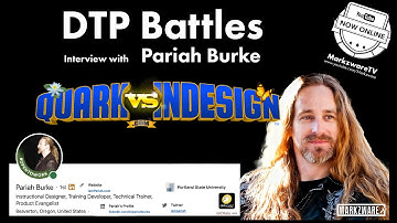 Quark vs InDesign with Pariah Burke