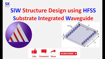 SIW Design using HFSS | Substrate Integrated Waveguide Design using Ansys HFSS | By Sounik Kiran