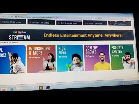 Book my Show Movie Ticket Clone Project #css #html #programmer #programming #engine #webdeveloper