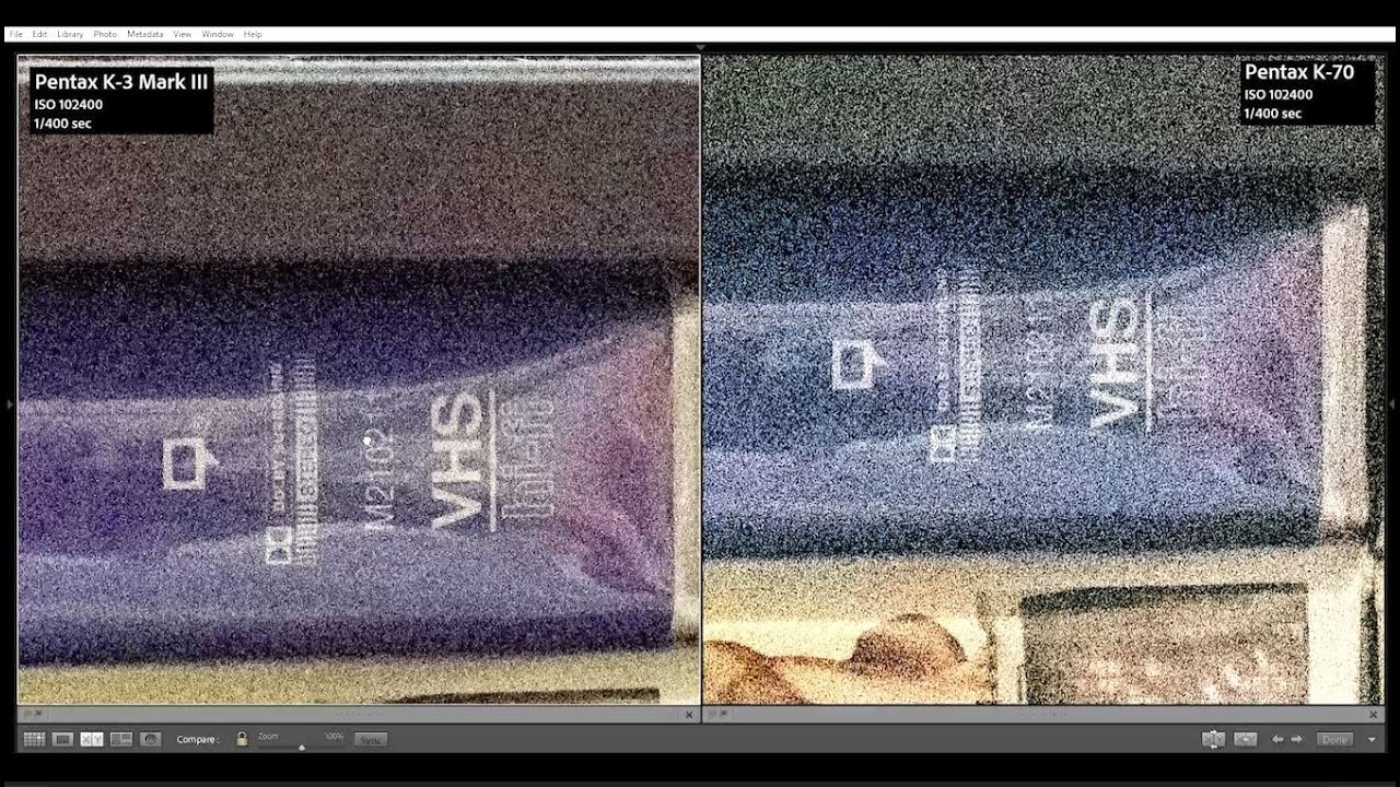 Pentax K-3 Mark III vs. K-70: ISO Comparison - YouTube