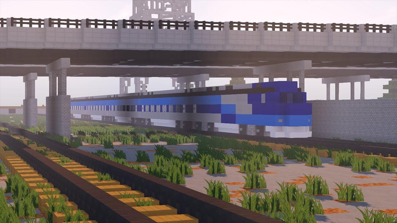 Minecraft | Tuto Faire Un Train Réaliste ! - YouTube