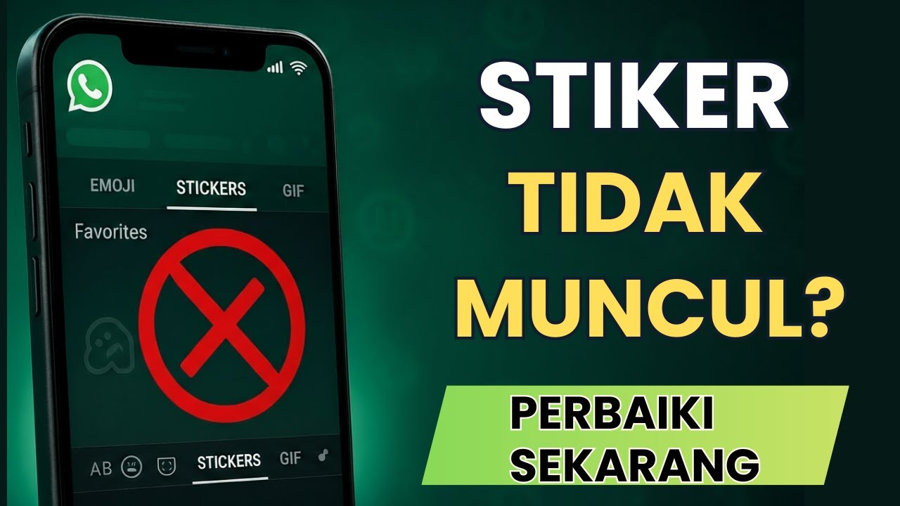 Sticker Muncul Cara Mengatasi Stiker Favorit WhatsApp Tidak Muncul | Masalah Stiker ...