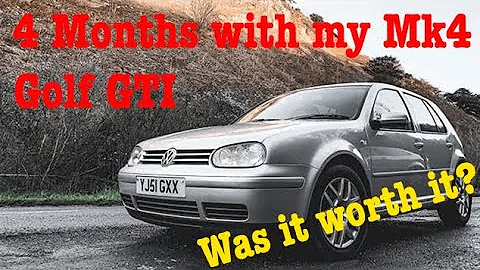 4 Months with my Mk4 1.8T Golf GTi
