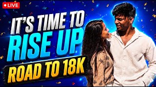 FREE FIRE KANNADA LIVE STREAM || COUPLES GAMING LIVE || ROAD TO 18K FAMILY || @couplesgaming04